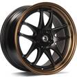 SV-I Deep Matt Black Bronze Lip 8x17 5/112 ET35 CB66.5 60° - Alumiinivanteet - 313810 - 2