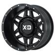 XS128 Satin Black 7x15 4/110 ET35 CB86,0 60° - Alumiinivanteet - 238920 - 1