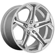 OC170 GLOSS SILVER MACHINED 10,5x20 5/115 ET20 CB71,5 60° - Alumiinivanteet - 257170 - 1