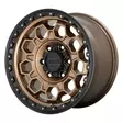 KM545 Matte Bronze With Black Lip Black 8x17 6x139,7 ET20 CB106.1 60° 1133 kg - Alumiinivanteet - 272550 - 1