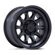 PA203 BEACON MATTE BLACK 8,5x17 6/139,7 ET0 CB106.1 60° - Alumiinivanteet - 338410 - 1
