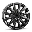 BORBET CW6 mistral anthracite glossy 6,5x16 6/130 ET54 CB84,1 60° - Alumiinivanteet - 339890 - 1