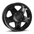 BORBET CWB black matt 8x18 5/112 ET55 CB66,6 60° - Alumiinivanteet - 339950 - 1