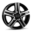 BORBET CWD black polished glossy 6x16 5/118 ET68 CB71,1 60° - Alumiinivanteet - 339960 - 1