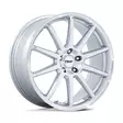 TW004 CANARD GLOSS SILVER W/ MACHINED FACE 9x20 5x114,3 ET35 CB72.6 60° 816 kg - Alumiinivanteet - 341700 - 1