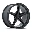 TW007 ESPRIT MATTE BLACK 10,5x18 5/120 ET25 CB74,1 60° - Alumiinivanteet - 359390 - 1