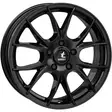 KIRA Black 8x18 5/114,3 ET48 60° - Alumiinivanteet - 360400 - 1