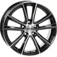 MC6 Gloss Black Polished 8x18 5/112 ET45 60° - Alumiinivanteet - 360830 - 1