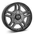 OZ Rally Adventure M.Gra/Blk Lip 8x17 6-130 E45 C84,06 R14 - Alumiinivanteet - 8027529184990 - 1