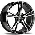 ADVANCED Black Front Polished 8,5x19 5/112 ET40 CB66,5 60° - Alumiinivanteet - 348480 - 1