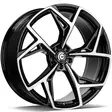 Blaster Black Front Polished 9x20 5/112 ET30 CB66.5 60° - Alumiinivanteet - 358100 - 1