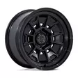 BR021 MONDO MATTE BLACK W/ GLOSS BLACK LIP 8,5x17 6/139,7 ET20 CB106.1 60° - Alumiinivanteet - 342000 - 1