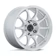 BR038 RONIN GLOSS SILVER W/ MACHINED FACE 8,5x17 5/127 ET0 CB71.5 60° - Alumiinivanteet - 368660 - 1