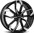 BROCK RC34 Black Full Pol 8x19 5/112 ET49 CB57,1 R13 - Alumiinivanteet - 307200 - 2