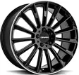 OXGIN Fritz Black Lip Pol 8x18 5/112 ET45 CB66.6 60° - Alumiinivanteet - 355340 - 4
