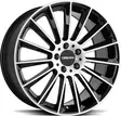OXGIN Fritz Black Lip Pol 8x18 5/112 ET45 CB66.6 60° - Alumiinivanteet - 355340 - 1