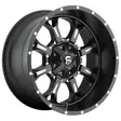 D517 KRANK MATTE BLACK MILLED 9x17 5/127 ET1 CB87,1 60° - Alumiinivanteet - 364540 - 1