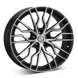 Eta Beta Medusa G.Blk/Pol | 11x23 5-130 E28 C71,50 60 - Alumiinivanteet - 8056585686810 - 1