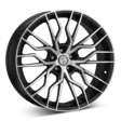 Eta Beta Medusa G.Blk/Pol | 11x23 5-130 E28 C71,50 60 - Alumiinivanteet - 8056585686810 - 2