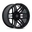 FC909 WEAPON GLOSS BLACK 9,5x22 6/135 ET0 CB87.1 60° - Alumiinivanteet - 369830 - 1