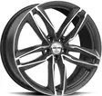 GMP Atom Matt Anthracite Diamond 9x20 5/112 ET35 CB66.6 - Alumiinivanteet - 23170 - 1