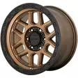 KM544 Matte Bronze With Black Lip 9x17 5/127 ET18 CB71,5 60° - Alumiinivanteet - 253490 - 1