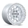 KM553 TORX GLOSS SILVER W/ MACHINED FACE 8,5x17 5/127 ET0 CB71.5 60° - Alumiinivanteet - 359750 - 1