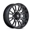 M51 THUNDERLIPS GLOSS BLACK MACHINED 7x24 4/137/156 ET0 CB110.1 60° - Alumiinivanteet - 341510 - 1