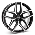 MSW 40 Blk/Pol | 7,5x19 5-112 E42 C73,1 60 - Alumiinivanteet - 8027529148510 - 2
