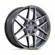 NC281 RISE ANTHRACITE W/ MACHINED FACE 9x20 5/120 ET27 CB72.6 60° - Alumiinivanteet - 354160 - 1