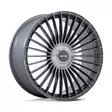 NC282 SERENE GLOSS TITANIUM BRUSHED 10,5x22 5/108/114,3 ET45 CB72.6 60° - Alumiinivanteet - 354170 - 1