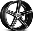OXIGIN Concave Black full Pol 7,5x18 5/120 ET45 CB72.6 60° - Alumiinivanteet - 356000 - 2