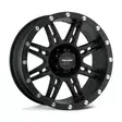 PA31 STRYKER FLAT BLACK 9x17 5/139,7 ET-6 CB108.0 60° - Alumiinivanteet - 341420 - 1