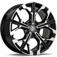 RUNNER Black Front Polished 8x18 5/112 ET30 CB66.6 60° - Alumiinivanteet - 356500 - 1