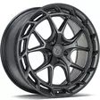 SCF-W Titan Black 9x20 5/112 ET30 CB66.6 60° - Alumiinivanteet - 356480 - 1