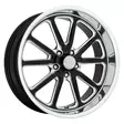 U117 RAMBLER GLOSS BLACK MILLED 7x18 5/127 ET1 CB78.1 60° - Alumiinivanteet - 354330 - 1