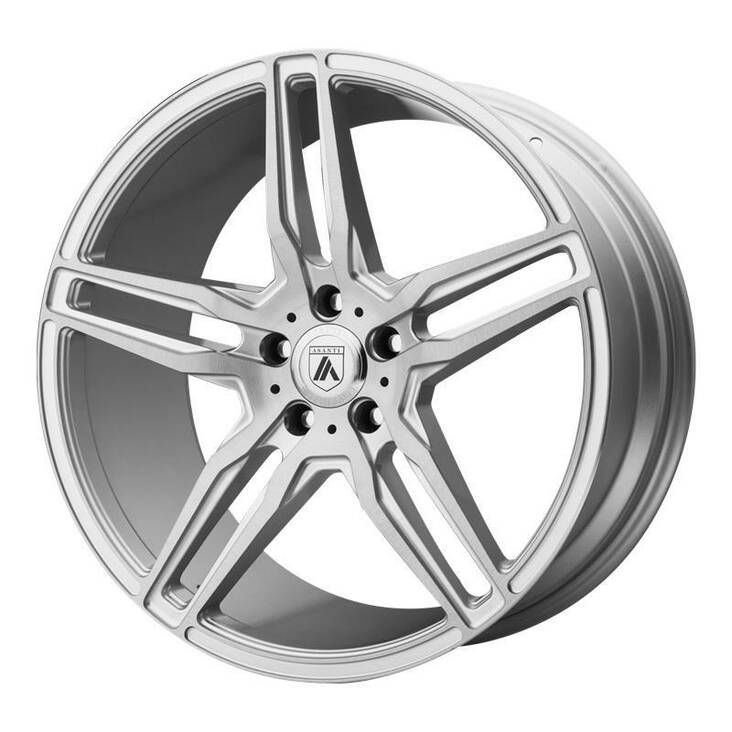 AB12 Brushed Silver Carbon Fiber Insert 8,5x20 5/114,3 ET38 CB72,6 60° - Alumiinivanteet - 239060 - 1