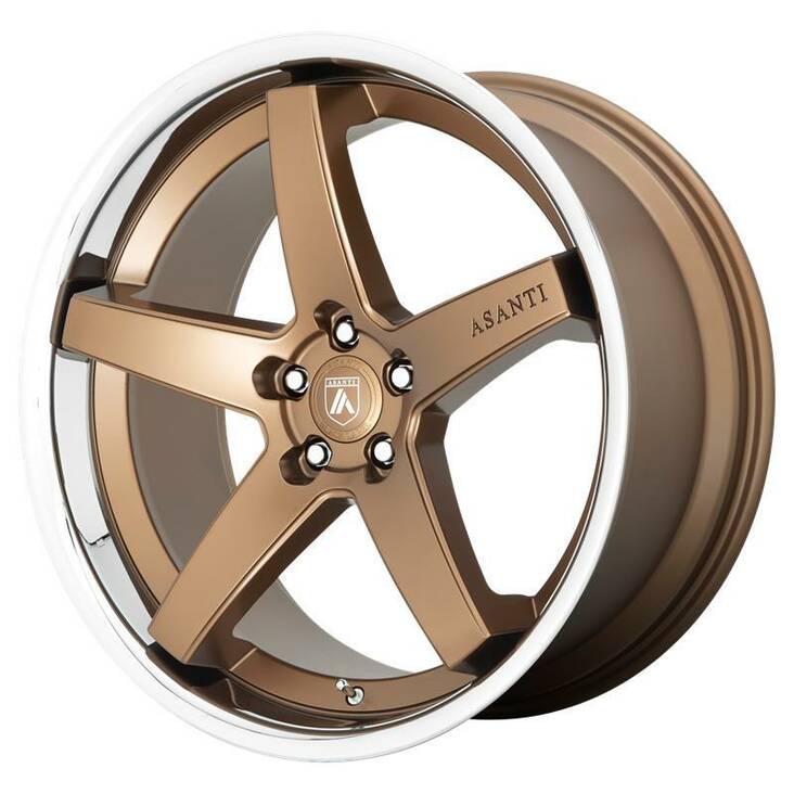AB31 Satin Bronze With Chrome Lip 10,5x22 5/114,3 ET35 CB72,6 60° - Alumiinivanteet - 268200 - 1