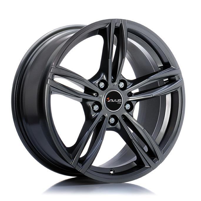 AVUS AC-MB3 Anthracite 9,5x19 5/120 ET37 CB72,6 BLACK FRIDAY 23 60° - Alumiinivanteet - 329420 - 1