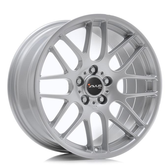 AVUS AC-MB4 Hyper Silver 9,5x19 5/112 ET39 CB66,7 POISTO 60° - Alumiinivanteet - 269640 - 1