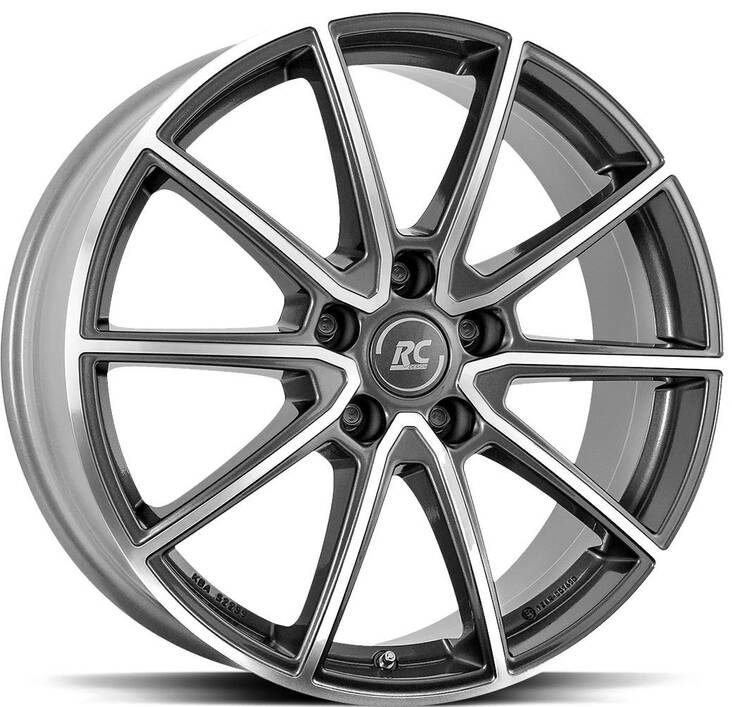 BROCK RC32 Titan Full Pol 8,5x19 5/112 ET29 CB66.6 60° - Alumiinivanteet - 333410 - 1