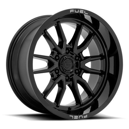 D760 CLASH GLOSS BLACK 9x17 6/139,7 ET-12 CB106,1 60° - Alumiinivanteet - 326100 - 1