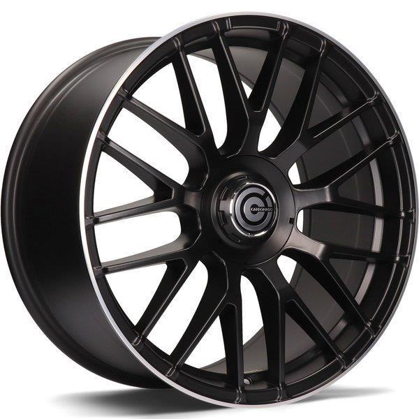 DARK Black Glossy Lip Polished 9,5x19 5/112 ET45 CB66,6 60° - Alumiinivanteet - 313500 - 1