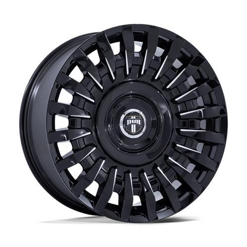 DC272 HONCHO GLOSS BLACK MILLED 9x24 5/115/120 ET38 CB74.1 60° - Alumiinivanteet - 326740 - 1