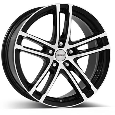 DEZENT TZ-c dark 7,5x17 5/112 ET27 CB66,6 60° - Alumiinivanteet - 210060 - 1