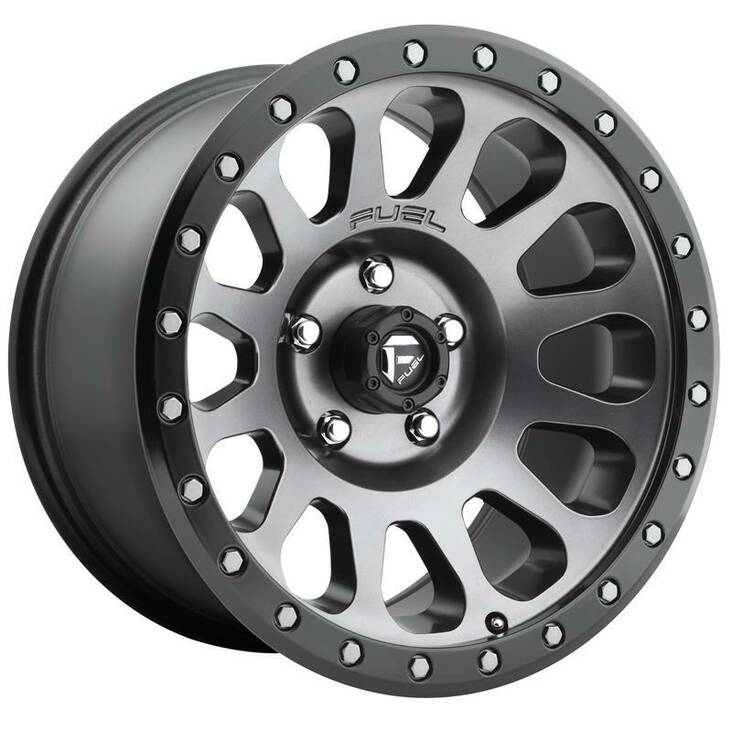 FC601 MATTE GUN METAL BLACK BEAD RING 8,5x17 6/139,7 ET7 CB108.0 60° - Alumiinivanteet - 247730 - 1