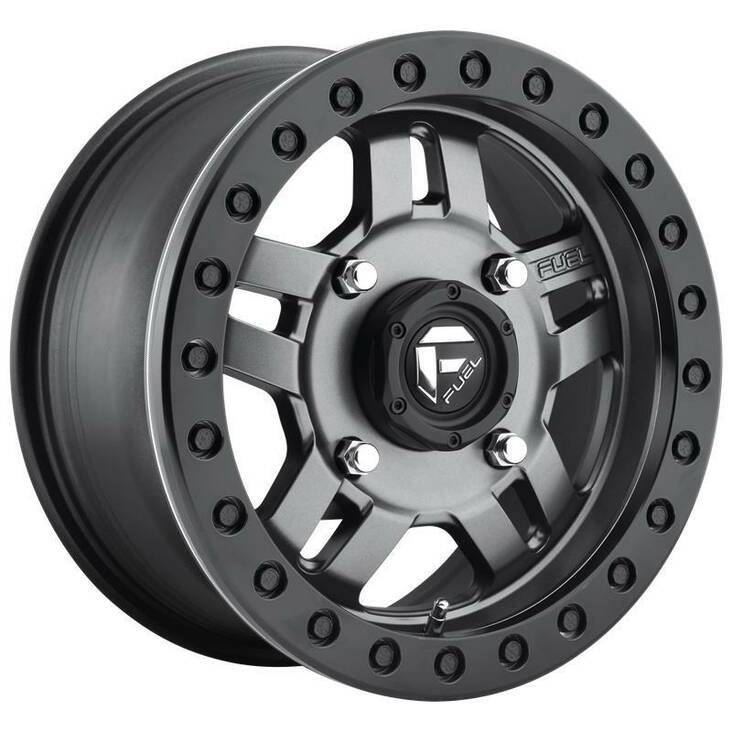 FV918 MATTE GUN METAL 7x15 4/156 ET13 CB132,0 60° - Alumiinivanteet - 243450 - 1