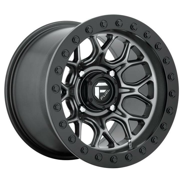 FV919 MATTE GUN METAL BLACK BEAD RING 10x15 4/156 ET0 CB132.0 60° - Alumiinivanteet - 244130 - 1