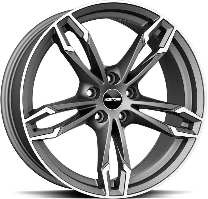 GMP DEA Anthracite Diamond 9x19 5/112 ET44 CB66,7 60° - Alumiinivanteet - 204740 - 1