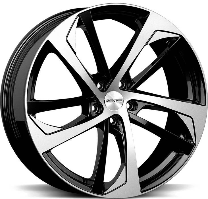 GMP Katana Black Diamond 8,5x19 5/112 ET45 CB66,6 R13 - Alumiinivanteet - 205570 - 1